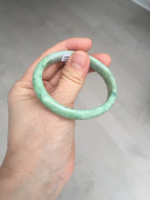 Load image into Gallery viewer, 47.5mm Certified type A 100% Natural sunny green Jadeite Jade bangle BM93-4468
