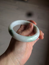 Load image into Gallery viewer, 57mm certified Type A 100% Natural green/red/white jadeite jade bangle BF38-1465
