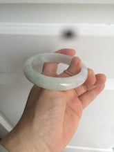 Load image into Gallery viewer, 55.8mm Certified type A 100% Natural icy watery light green red Jadeite Jade bangle AZ64-5067
