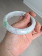 Load image into Gallery viewer, 57.2mm Certified Type A 100% Natural sunny green purple Jadeite Jade bangle BP43-0620
