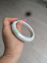 Load image into Gallery viewer, 57mm certified Type A 100% Natural green/red/white jadeite jade bangle BF38-1465
