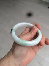 Load image into Gallery viewer, 57mm certified Type A 100% Natural green/red/white jadeite jade bangle BF38-1465
