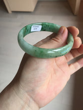 Load image into Gallery viewer, 55mm Certified type A 100% Natural sunny green yellow brown oval Jadeite bangle AD114-6635
