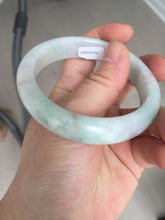 Load image into Gallery viewer, 56.5mm 100% natural type A green/white/purple/red (FU LU SHOU) jadeite jade bangle BP54-0621
