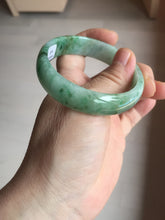 Load image into Gallery viewer, 55mm Certified type A 100% Natural sunny green yellow brown oval Jadeite bangle AD114-6635
