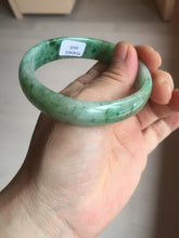 Load image into Gallery viewer, 55mm Certified type A 100% Natural sunny green yellow brown oval Jadeite bangle AD114-6635
