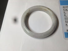 Load image into Gallery viewer, 53.6mm 100% natural Type A light green/purple/yellow/white (FU LU SHOU, 福禄寿) jadeite jade bangle AZ83-1647
