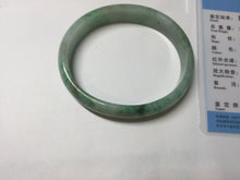 Load image into Gallery viewer, 55mm Certified type A 100% Natural sunny green yellow brown oval Jadeite bangle AD114-6635
