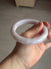 Load image into Gallery viewer, 62.5mm Certified Type A 100% Natural white/purple jadeite Jade bangle BK78-0366
