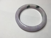 Load image into Gallery viewer, SOld! pleae don&#39;t order. Thanks. 55mm certified 100% natural type A sunny green/purple jadeite jade bangle BN86-8721
