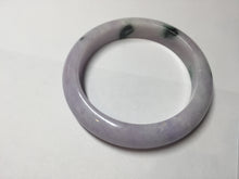 Load image into Gallery viewer, SOld! pleae don&#39;t order. Thanks. 55mm certified 100% natural type A sunny green/purple jadeite jade bangle BN86-8721
