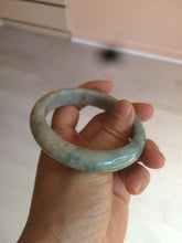 Load image into Gallery viewer, 51/52/54/55.5mm certified Type A 100% Natural light green/brown Jadeite Jade bangle GL11
