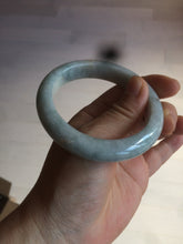 Load image into Gallery viewer, 51/52/54/55.5mm certified Type A 100% Natural light green/brown Jadeite Jade bangle GL11
