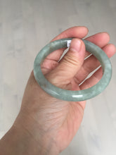 Load image into Gallery viewer, 55.7mm Certified Type A 100% Natural light green white red Jadeite Jade bangle BQ10-3798
