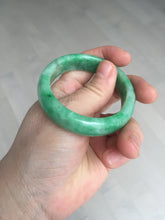 Load image into Gallery viewer, 49mm certified 100% natural Type A sunny green jadeite jade bangle BS85-9901
