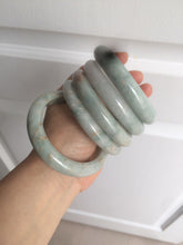 Load image into Gallery viewer, 51/52/54/55.5mm certified Type A 100% Natural light green/brown Jadeite Jade bangle GL11
