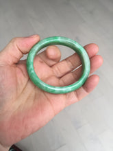 Load image into Gallery viewer, 49mm certified 100% natural Type A sunny green jadeite jade bangle BS85-9901
