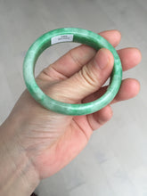 Load image into Gallery viewer, 49mm certified 100% natural Type A sunny green jadeite jade bangle BS85-9901
