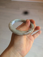 Load image into Gallery viewer, 51/52/54/55.5mm certified Type A 100% Natural light green/brown Jadeite Jade bangle GL11
