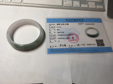 Load image into Gallery viewer, 54.2mm Certified type A 100% Natural dark green brown white purple Jadeite bangle AD120-3001
