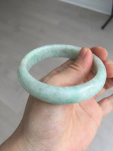 Load image into Gallery viewer, 58.6mm 100% natural type A certified sunny green jadeite jade bangle BL37-0265
