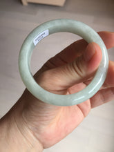 Load image into Gallery viewer, 52.5mm certified 100% natural Type A light  green white jadeite jade bangle AR116-9424
