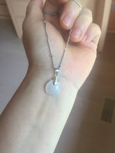 Load image into Gallery viewer, 100% Natural sunny green icy watery apple jadeite Jade beads pendant PC121 (Add on item. No sale individually)
