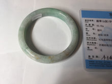 Load image into Gallery viewer, 60.8mm 100% natural type A certified sunny green orange jadeite jade bangle BL38-0255
