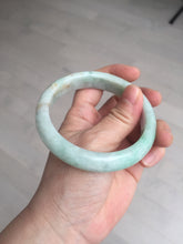 Load image into Gallery viewer, 60.8mm 100% natural type A certified sunny green orange jadeite jade bangle BL38-0255
