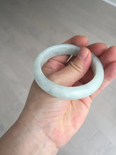 Load image into Gallery viewer, 52.5mm certified 100% natural Type A light  green white jadeite jade bangle AR116-9424
