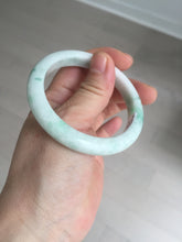 Load image into Gallery viewer, 53mm Certified Type A 100% Natural sunny green white(白底青) Jadeite Jade bangle BP41-3176
