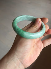 Load image into Gallery viewer, 55.8mm Certified 100% natural Type A sunny green jadeite jade bangle BM75-4431
