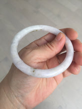 Load image into Gallery viewer, 58.5mm certified 100% natural Type A light purple yellow green white (Whispers of Autumn) round cut jadeite jade bangle PB71-9033
