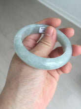 Load image into Gallery viewer, 51.4mm Certified Type A 100% Natural icy watery light green jadeite Jade bangle BK123-3400
