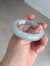 Load image into Gallery viewer, 51.4mm Certified Type A 100% Natural icy watery light green jadeite Jade bangle BK123-3400
