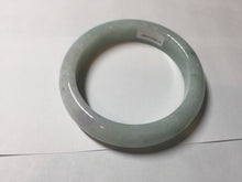 Load image into Gallery viewer, 54.6mm 100% natural sunny green/white/purple jadeite jade bangle BN43
