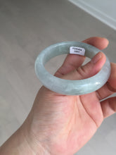 Load image into Gallery viewer, 53.4mm Certified Type A 100% Natural icy watery light green purple jadeite Jade bangle BK122-3397
