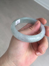 Load image into Gallery viewer, 53.4mm Certified Type A 100% Natural icy watery light green purple jadeite Jade bangle BK122-3397
