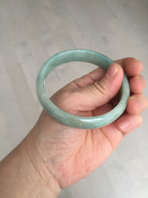 Load image into Gallery viewer, 58.4mm certificated Type A 100% Natural dark green Jadeite Jade bangle AJ75-8581
