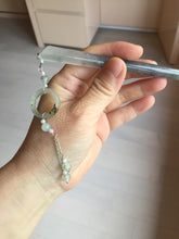 Load image into Gallery viewer, 16cm 100% Natural icy watery black/clear (水墨) Xiu Jade Serpentine hairpin AW27
