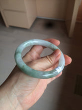 Load image into Gallery viewer, 59.4mm Certified Type A 100% Natural green round cut Jadeite Jade bangle AZ126-2806
