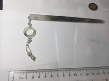 Load image into Gallery viewer, 16cm 100% Natural icy watery black/clear (水墨) Xiu Jade Serpentine hairpin AW27
