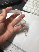 Load image into Gallery viewer, 16cm 100% Natural icy watery black/clear (水墨) Xiu Jade Serpentine hairpin AW27
