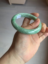 Load image into Gallery viewer, 55.5mm Certified 100% natural Type A sunny green brown jadeite jade bangle BQ18-5460
