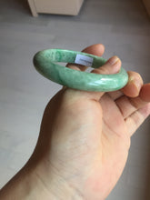 Load image into Gallery viewer, 55.5mm Certified 100% natural Type A sunny green brown jadeite jade bangle BQ18-5460
