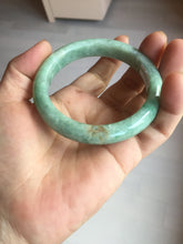 Load image into Gallery viewer, 55.5mm Certified 100% natural Type A sunny green brown jadeite jade bangle BQ18-5460
