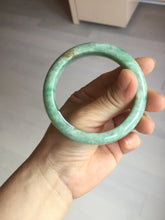 Load image into Gallery viewer, 55.5mm Certified 100% natural Type A sunny green brown jadeite jade bangle BQ18-5460
