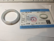 Load image into Gallery viewer, 51.8mm certified 100% natural Type A light green/yellow jadeite jade bangle AJ73-8588
