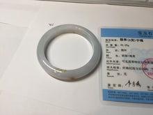 Load image into Gallery viewer, 51.8mm certified 100% natural Type A light green/yellow jadeite jade bangle AJ73-8588
