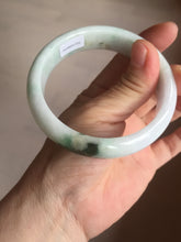 Load image into Gallery viewer, 60mm certified Type A 100% Natural sunny green yellow brown white Jadeite Jade bangle D137-1732
